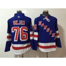New York Rangers #76 Brady Skjei Blue Adidas Jersey