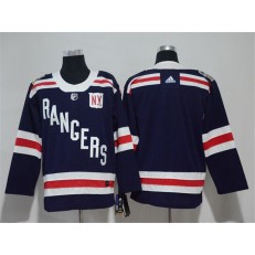 New York Rangers #Blank Navy Adidas Jersey