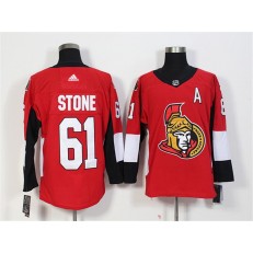 Ottawa Senators #61 Mark Stone Red Adidas Jersey