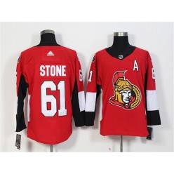 Ottawa Senators #61 Mark Stone Red Adidas Jersey