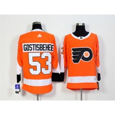 Philadelphia Flyers #53 Shayne Gostisbehere Orange Adidas Jersey