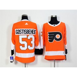 Philadelphia Flyers #53 Shayne Gostisbehere Orange Adidas Jersey