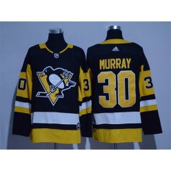 Pittsburgh Penguins #30 Matt Murray Black Adidas Jersey