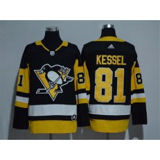 Pittsburgh Penguins #81 Phil Kessel Black Adidas Jersey