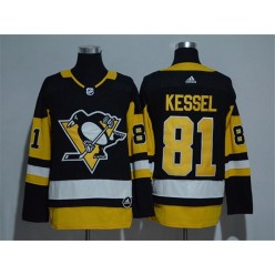 Pittsburgh Penguins #81 Phil Kessel Black Adidas Jersey