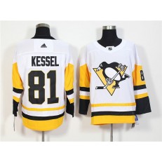 Pittsburgh Penguins #81 Phil Kessel White Adidas Jersey
