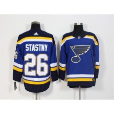 St.Louis Blues #26 Paul Stastny Blue Adidas Jersey