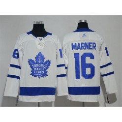 Toronto Maple Leafs #16 Mitch Marner White Adidas Jersey