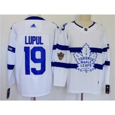 Toronto Maple Leafs #19 Joffrey Lupul White 2018 NHL Stadium Series Adidas Jersey
