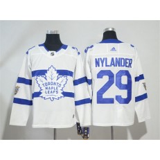 Toronto Maple Leafs #29 William Nylander White 2018 NHL Stadium Series Adidas Jersey