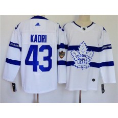 Toronto Maple Leafs #43 Nazem Kadri White 2018 NHL Stadium Series Adidas Jersey
