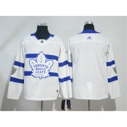Toronto Maple Leafs #Blank White 2018 NHL Stadium Series Adidas Jersey