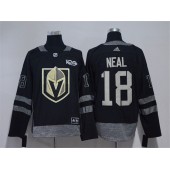 Vegas Golden Knights #18 James Neal Black 1917-2017 100th Anniversary Adidas Jersey