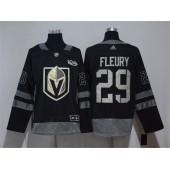 Vegas Golden Knights #29 Marc-Andre Fleury Black 1917-2017 100th Anniversary Adidas Jersey