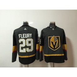 Vegas Golden Knights #29 Marc-Andre Fleury Gray Adidas Jersey