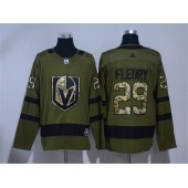 Vegas Golden Knights #29 Marc-Andre Fleury Olive Green Adidas Jersey