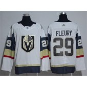Vegas Golden Knights #29 Marc-Andre Fleury White Adidas Jersey