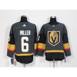 Vegas Golden Knights #6 Colin Miller Gray Adidas Jersey