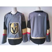 Vegas Golden Knights Blank Gray Adidas Jersey