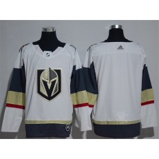 Vegas Golden Knights Blank White Adidas Jersey