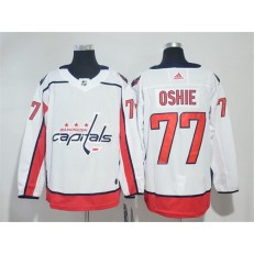 Washington Capitals #77 T.J. Oshie White Adidas Jersey