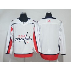 Washington Capitals Blank White Adidas Jersey