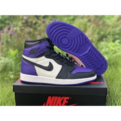AIR JORDAN 1 HI OG COURT PURPLE 555088-501