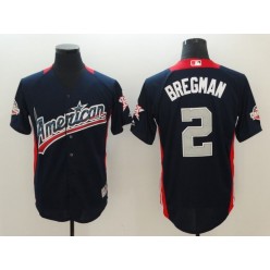 American League 2 Alex Bregman Navy 2018 MLB all-star Game Home Run Derby Jersey