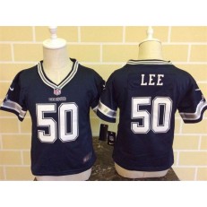 Nike Dallas Cowboys 50 Sean Lee Blue Toddler Game Jersey