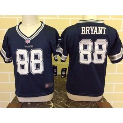 Nike Dallas Cowboys 88 Dez Bryant Blue Toddler Game Jersey