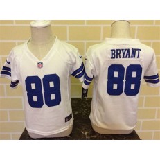 Nike Dallas Cowboys 88 Dez Bryant White Toddler Game Jersey