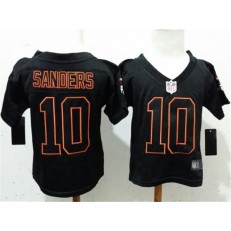 Nike Denver Broncos 10 Emmanuel Sanders Black Toddler Game Jersey