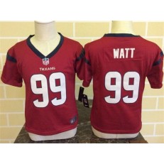 Nike Houston Texans 99 J.J. Watt Red Toddler Game Jersey