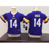 Nike Minnesota Vikings 14 Stefon Diggs Purple Toddler Game Jersey