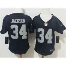 Nike Oakland Raiders 34 DeSean Jackson Black Toddler Game Jersey