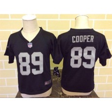Nike Oakland Raiders 89 Amari Cooper Black Toddler Game Jersey
