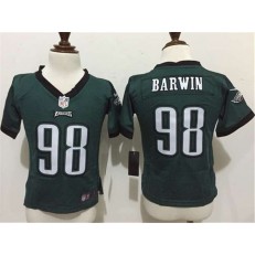 Nike Philadelphia Eagles 98 Connor Barwin Green Toddler Game Jersey