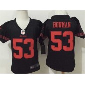 Nike San Francisco 49ers 53 NaVorro Bowman Black Toddler Game Jersey