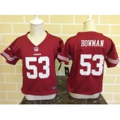 Nike San Francisco 49ers 53 NaVorro Bowman Red Toddler Game Jersey