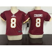 Nike Washington Redskins 8 Kirk Cousins Red Toddler Game Jersey