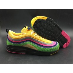 NIKE AIR MAX 1/97 VF SW HYBRID GREEN PURPLE AJ4219-407