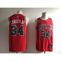 Chicago Bulls 24 Laur Markkanen Red Nike Swingman Men Jersey