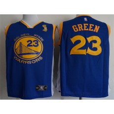 Golden State Warriors 23 Blue 2018 NBA Champions Nike Swingman Men Jersey