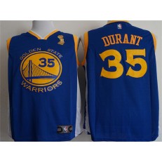 Golden State Warriors 35 Blue 2018 NBA Champions Nike Swingman Men Jersey