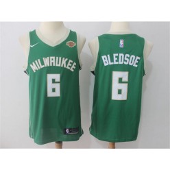 Milwaukee Bucks 6 Eric Bledsoe Green Nike Swingman Men Jersey
