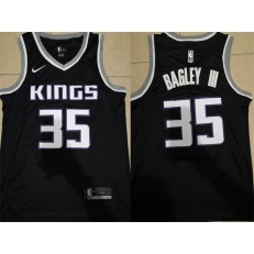 Sacramento Kings 35 Marvin Bagley III Black Nike Swingman Men Jersey