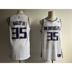Sacramento Kings 35 Marvin Bagley III White Nike Swingman Men Jersey