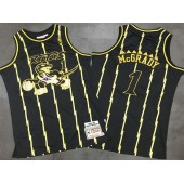 Toronto Raptors 1 Tracy McGrady Black Gold 1998-99 M&N Swingman Men Jersey