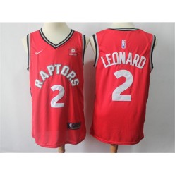 Toronto Raptors 2 Kawhi Leonard Red Nike Swingman Men Jersey
