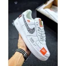 NIKE AIR FORCE 1 LOW 07 PRM JUST DO IT WHITE AR7719-100